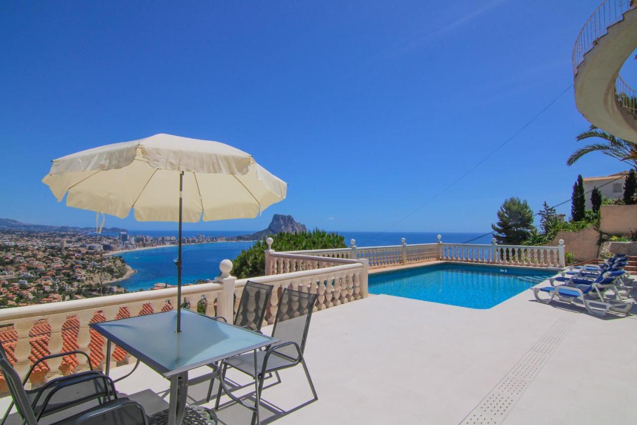 Villa Con Piscina Y Vistas Al Mar - Mar 27 H Calpe Exterior photo